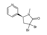 3,3-Dibromo Cotinine结构式