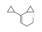 Cyclopropane,1,1'-(4-chloro-1-buten-1-ylidene)bis-结构式