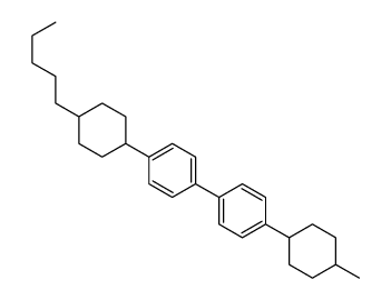 1-(4-methylcyclohexyl)-4-[4-(4-pentylcyclohexyl)phenyl]benzene Structure