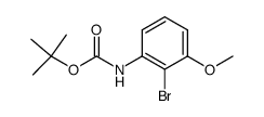 (2-bromo-3-methoxyphenyl)carbamic acid tert-butyl ester picture