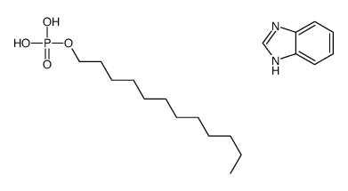 1H-benzimidazole,dodecyl dihydrogen phosphate结构式