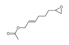 Acetoxy-7,8-epoxy-2E-octene Structure