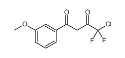 4-CHLORO-4,4-DIFLUORO-1-(3-METHOXY-PHENYL)-BUTANE-1,3-DIONE picture