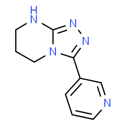 3-{5H,6H,7H,8H-[1,2,4]Triazolo[4,3-a]pyrimidin-3-yl}pyridine Structure