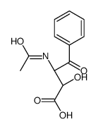 Benzenebutanoic acid, b-(acetylamino)-a-hydroxy-g-oxo-, (aR,bS)-rel- structure