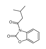 3-(3-methylbutanoyl)-1,3-benzoxazol-2-one Structure