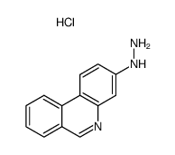 3-phenanthridylhydrazine hydrochloride结构式