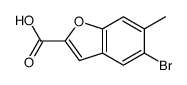 5-bromo-6-methyl-1-benzofuran-2-carboxylic acid picture