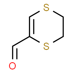 1,4-Dithiin-2-carboxaldehyde, 5,6-dihydro- (9CI)结构式