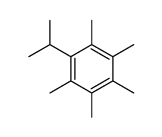 1,2,3,4,5-pentamethyl-6-propan-2-ylbenzene Structure