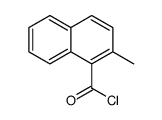 2-methylnaphthalene-1-carbonyl chloride Structure