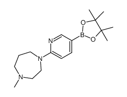 1-methyl-4-(5-(4,4,5,5-tetramethyl-[1,3,2]dioxaborolan-2-yl)pyridin-2-yl)-[1,4]diazepane picture