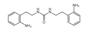 1,3-bis[2-(2-aminophenyl)ethyl]urea结构式