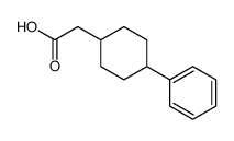 2-(4-phenylcyclohexyl)acetic acid结构式