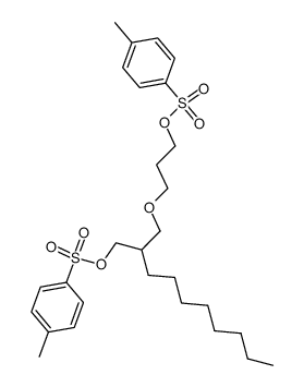 2-(n-octyl)-4-oxaheptane-1,7-ditosylate Structure