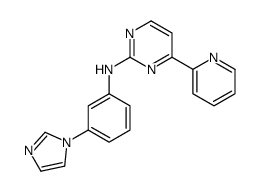 N-(3-(1H-imidazol-1-yl)phenyl)-4-(2-pyridinyl)-2-pyrimidinamine picture