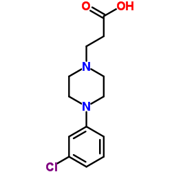 3-[4-(3-CHLORO-PHENYL)-PIPERAZIN-1-YL]-PROPIONIC ACID picture