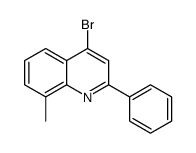 4-bromo-8-methyl-2-phenylquinoline结构式