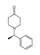 1-(1-phenylethyl)piperidin-4-one Structure