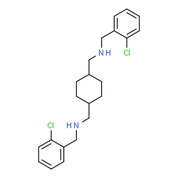 1-(2-chlorophenyl)-N-[[4-[(2-chlorophenyl)methylaminomethyl]cyclohexyl]methyl]methanamine dihydrochloride picture