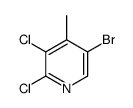 5-溴-2,3-二氯-4-甲基吡啶结构式