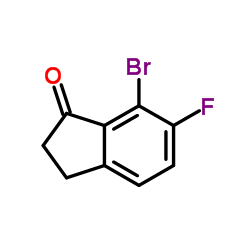 7-溴-6-氟-2,3-二氢-1H-茚-1-酮图片