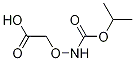 2-(((ISOPROPOXYCARBONYL)AMINO)OXY)ACETIC ACID Structure