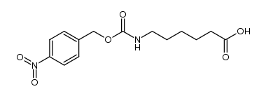 6-(4-nitrobenzyloxycarbonylamino)hexanoic acid Structure