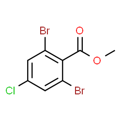 Methyl 4-chloro-2,6-dibromobenzoate structure