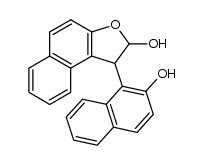 1-(2-hydroxy-1,2-dihydronaphtho[2,1-b]furan-1-yl)-2-naphthol Structure