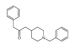 1-(1-benzylpiperidin-4-yl)-3-phenylpropan-2-one结构式