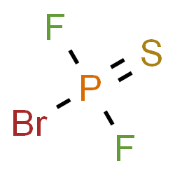 Bromodifluorophosphine sulfide structure