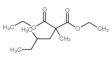 DIETHYL METHYL(2-METHYLBUTYL)MALONATE结构式