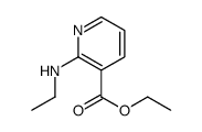 3-Pyridinecarboxylicacid,2-(ethylamino)-,ethylester(9CI)结构式