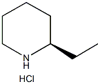 (R)-2-乙基哌啶盐酸盐结构式