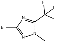 3-bromo-1-methyl-5-(trifluoromethyl)-1H-1,2,4-triazole picture
