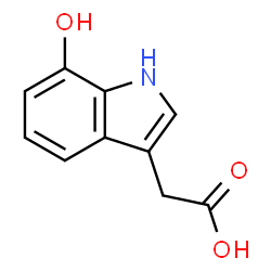 1H-Indole-3-aceticacid,7-hydroxy-(9CI) picture