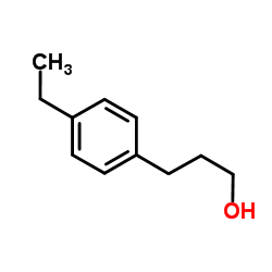 3-(4-Ethylphenyl)-1-propanol structure