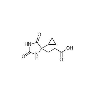 3-(4-环丙基-2,5-二氧杂咪唑啉-4-基)丙酸图片