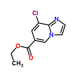 Ethyl 8-chloroimidazo[1,2-a]pyridine-6-carboxylate Structure