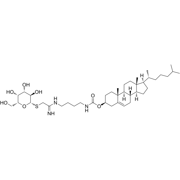 Gal-C4-Chol结构式