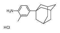 4-(1-ADAMANTANYL)-2-METHYLANILINE HYDROCHLORIDE structure