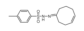 cyclo-oct-4-enone p-tosylhydrazone Structure