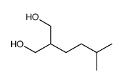 2-(3-methylbutyl)propane-1,3-diol结构式