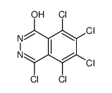 4,5,6,7,8-Pentachloro-1(2H)-phthalazinone结构式