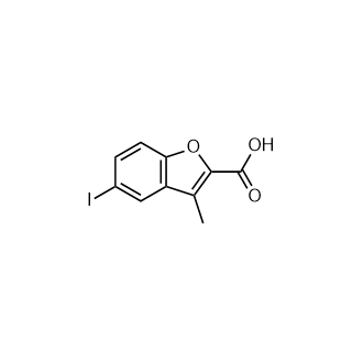 5-Iodo-3-methyl-1-benzofuran-2-carboxylic acid picture