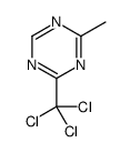 2-methyl-4-(trichloromethyl)-1,3,5-triazine结构式