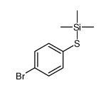 (4-bromophenyl)sulfanyl-trimethylsilane Structure