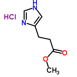 1H-Imidazole-5-propanoic acid methyl ester Structure