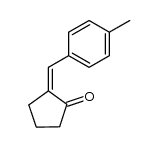 (E)-2-(4-Methylbenzylidene)cyclopentanone结构式